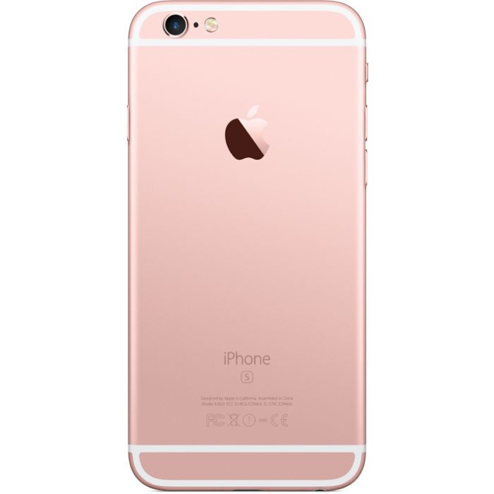 iPhone 6s Rose Gold вид сзади